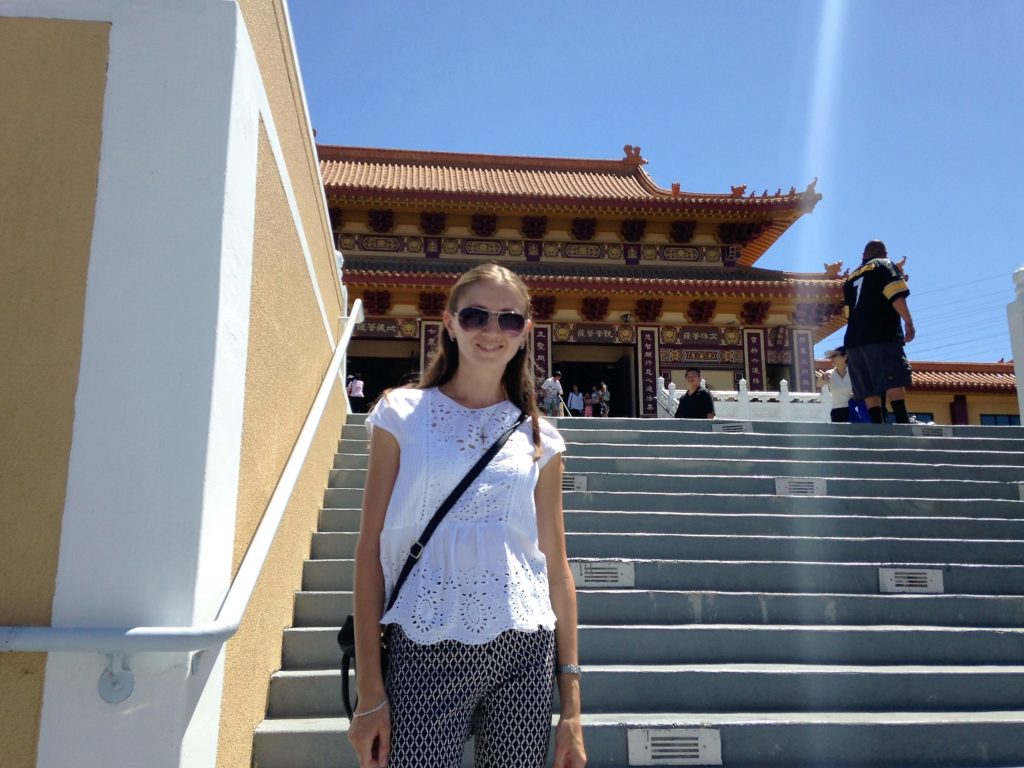 Hsi Lai Temple is one of the most beautiful Asian temples in Los Angeles area.