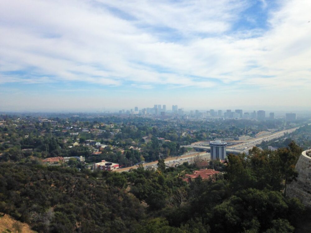 Spectacular views of Los Angeles