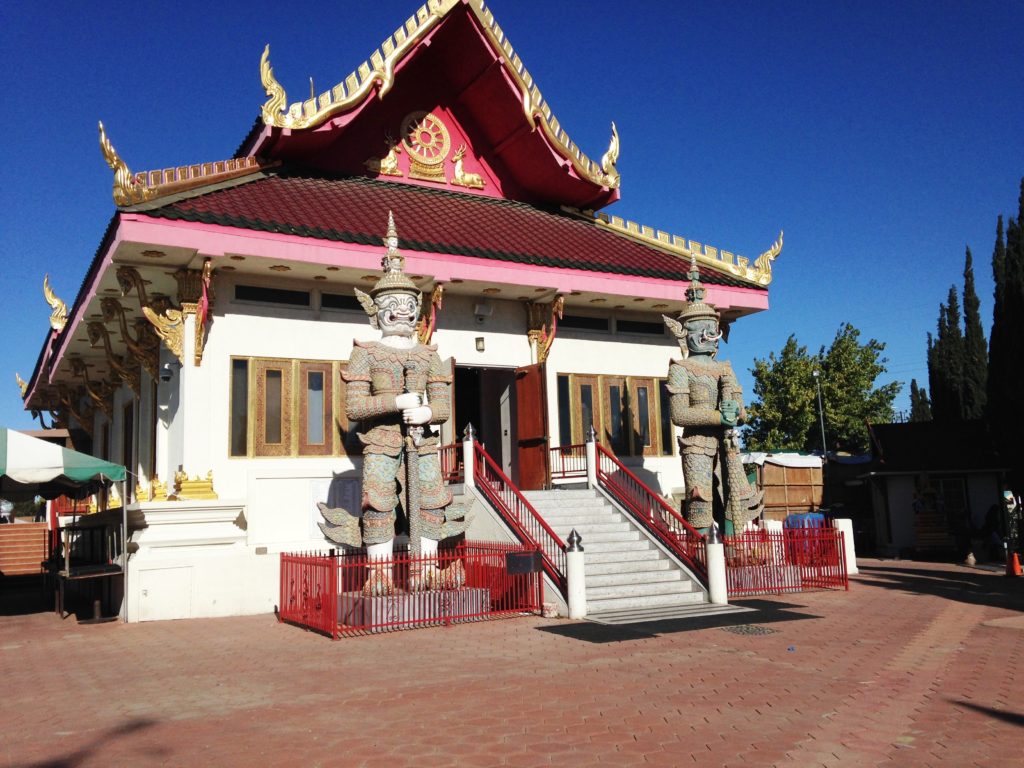 Wat Thai of Los Angeles one of the best Asian temples in Los Angeles to get Thai food.