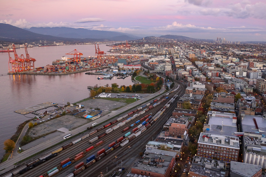 Views from above, British Columbia - Roads and Destinations