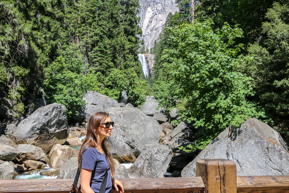 Vernal Fall - Iconic waterfalls in California - Roads and Destinations