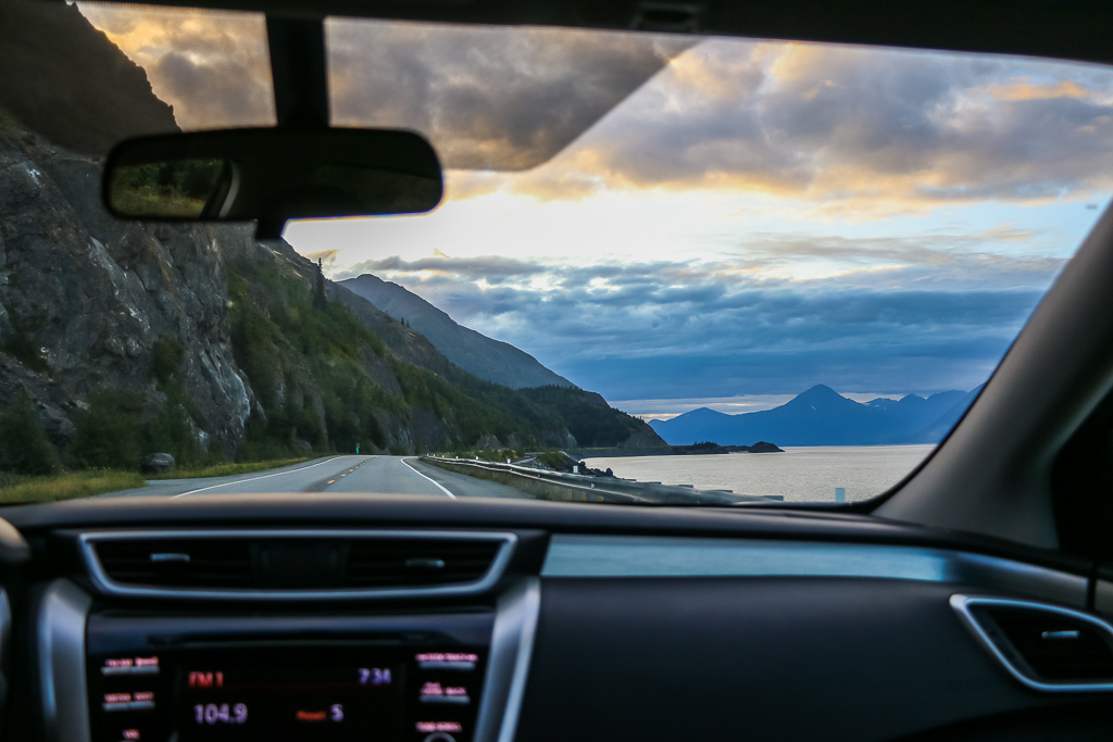 Rental car or public transport in Alaska