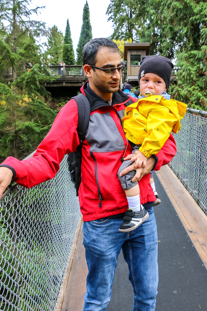 First time at the Capilano Suspension Bridge | Roads and Destinations