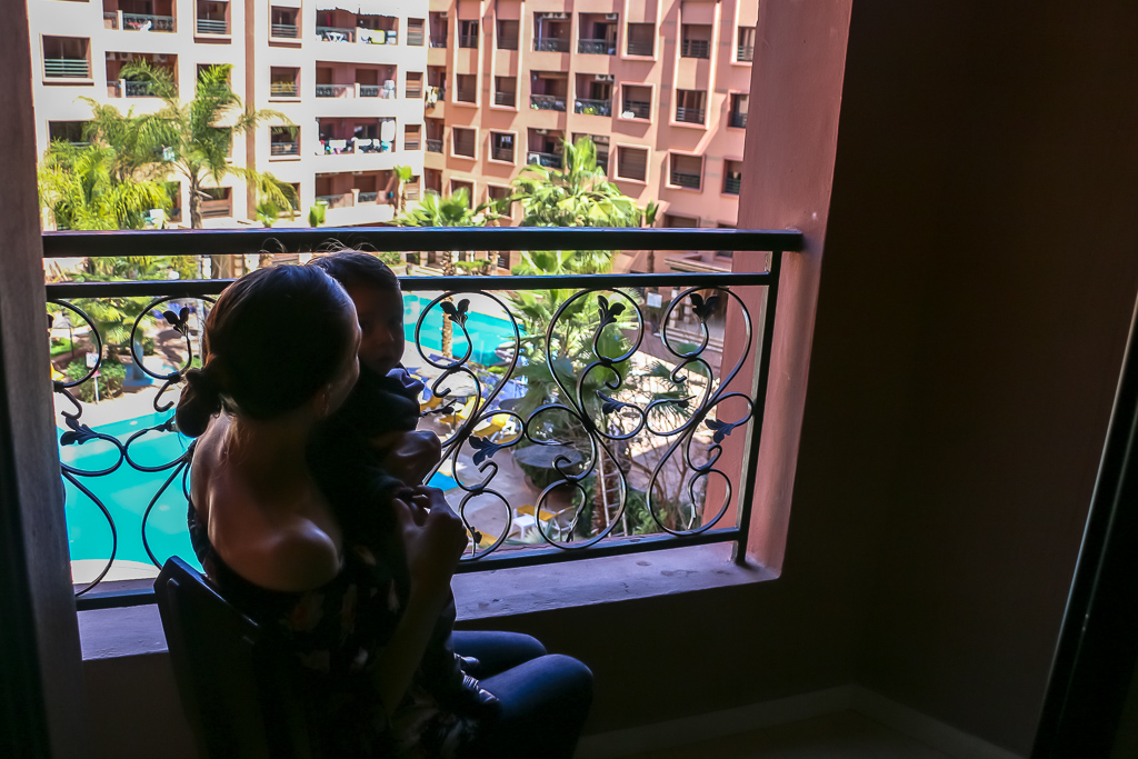 Hotel in the new city of Marrakech