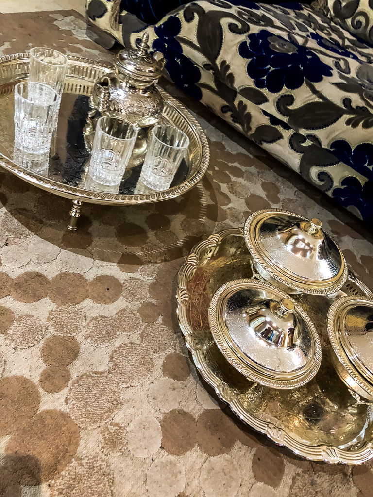 Moroccan mint tea