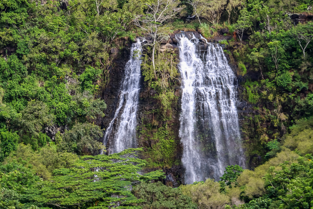 Opaekaa Falls - Roads and Destinations