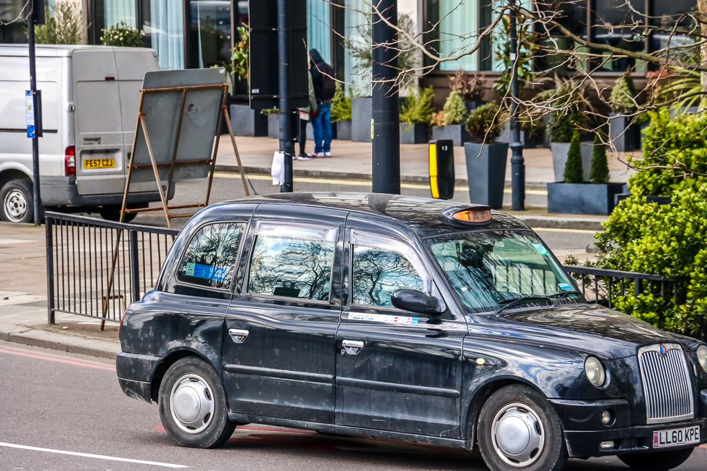 classic black taxicabs - Roads and Destinations, roadsanddestinations.com