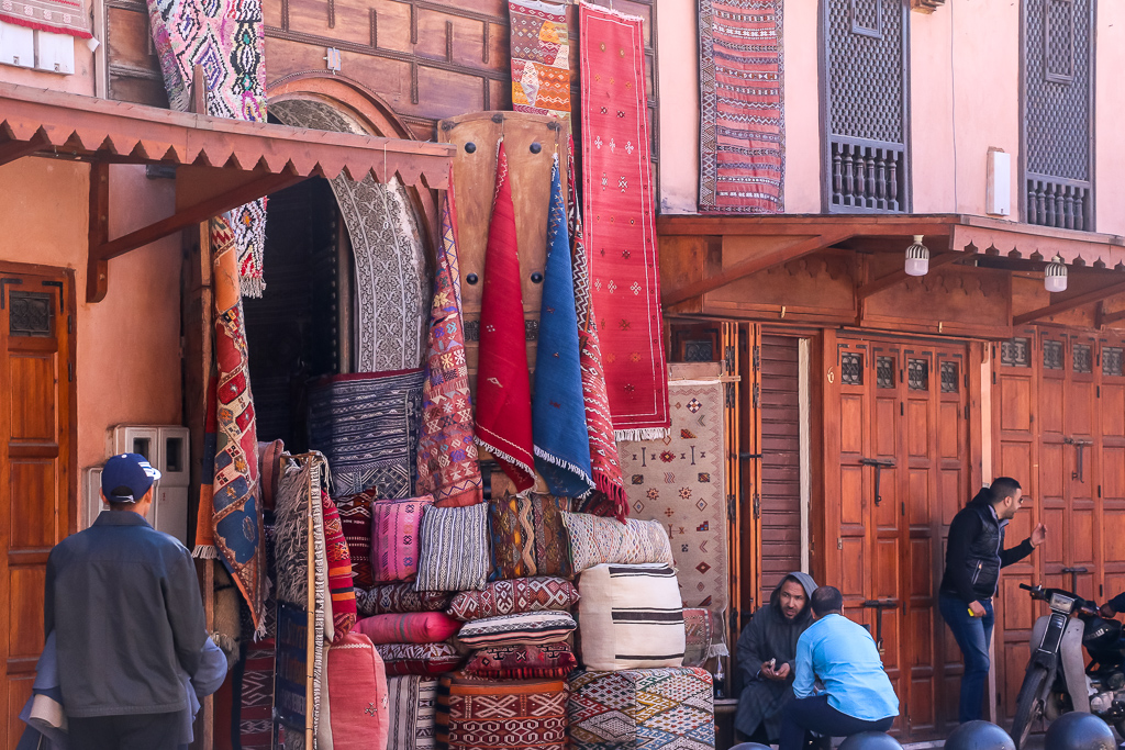 The souks of Marrakech