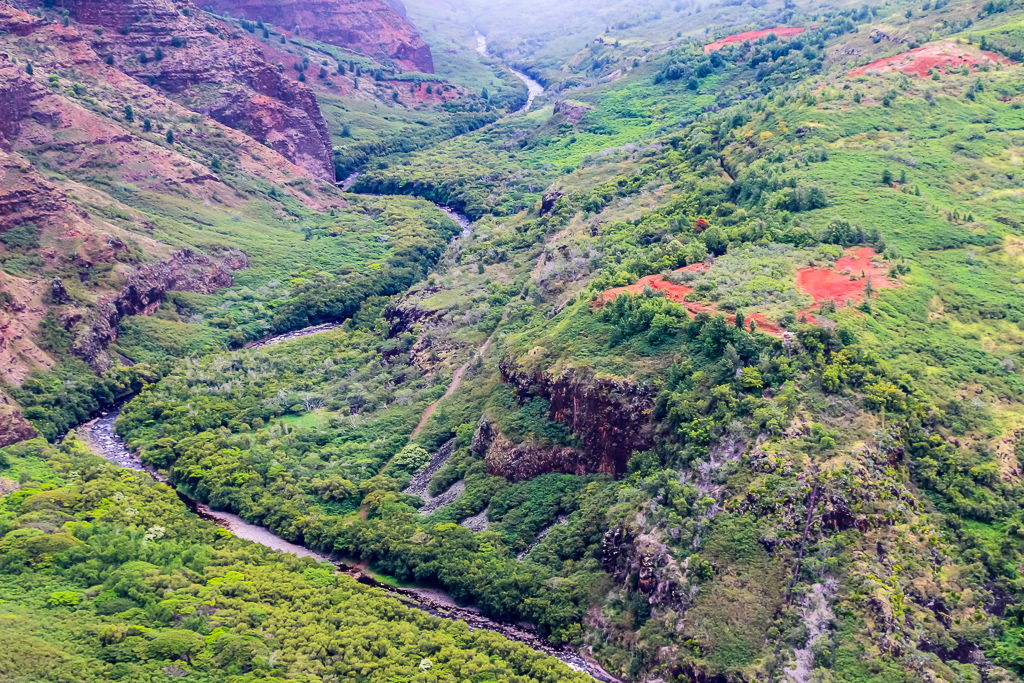 Waimea Canyon State Park - view from above