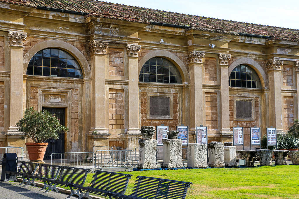 Courtyard of the Vatican | Roads and Destinations
