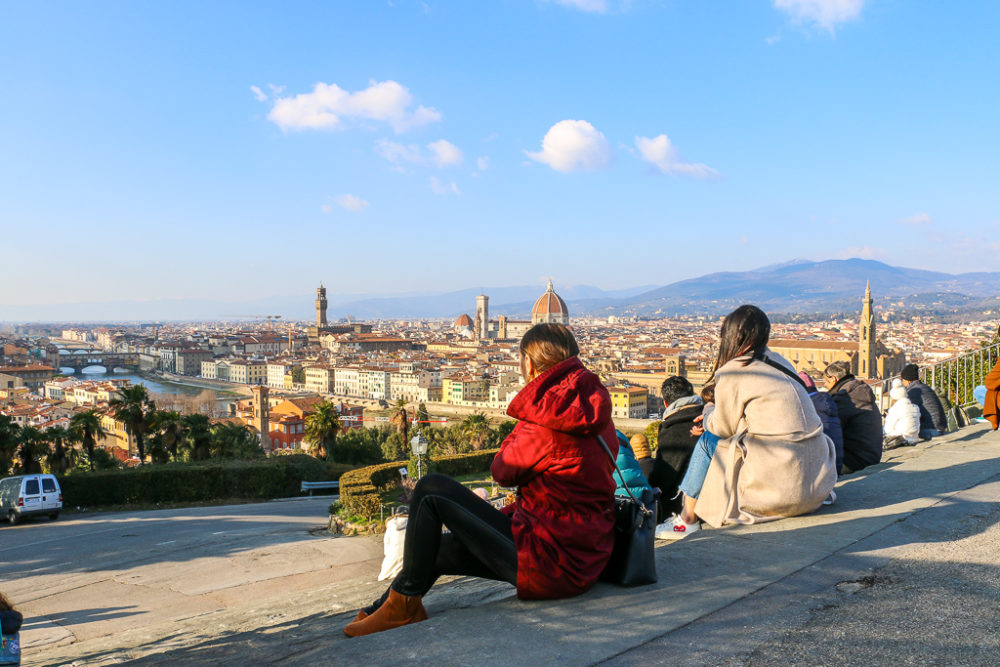 Piazzale Michelangelo, Italy - Is quite a good reason to love or hate Europe? - Roads and Destinations