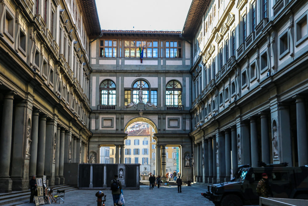 Uffizi Gallery, roadsanddestinations.com