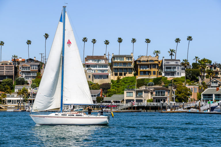 Newport Beach from a Boat Photo Diary Roads and Destinations