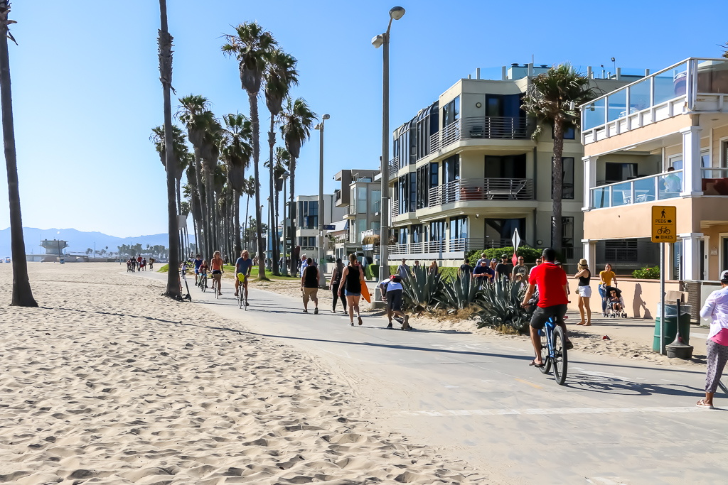 The Venice Beach Boardwalk, roadsanddestinations.com