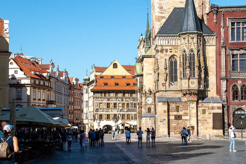 Old Town Square, Prague, roadsanddestinations.com