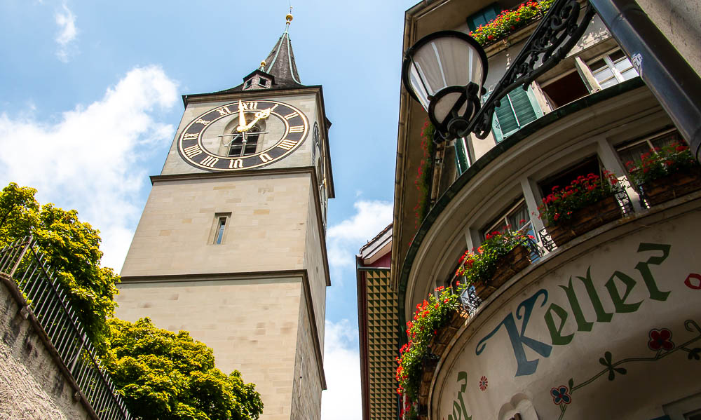 Old Town Zurich - Roads and Destinations