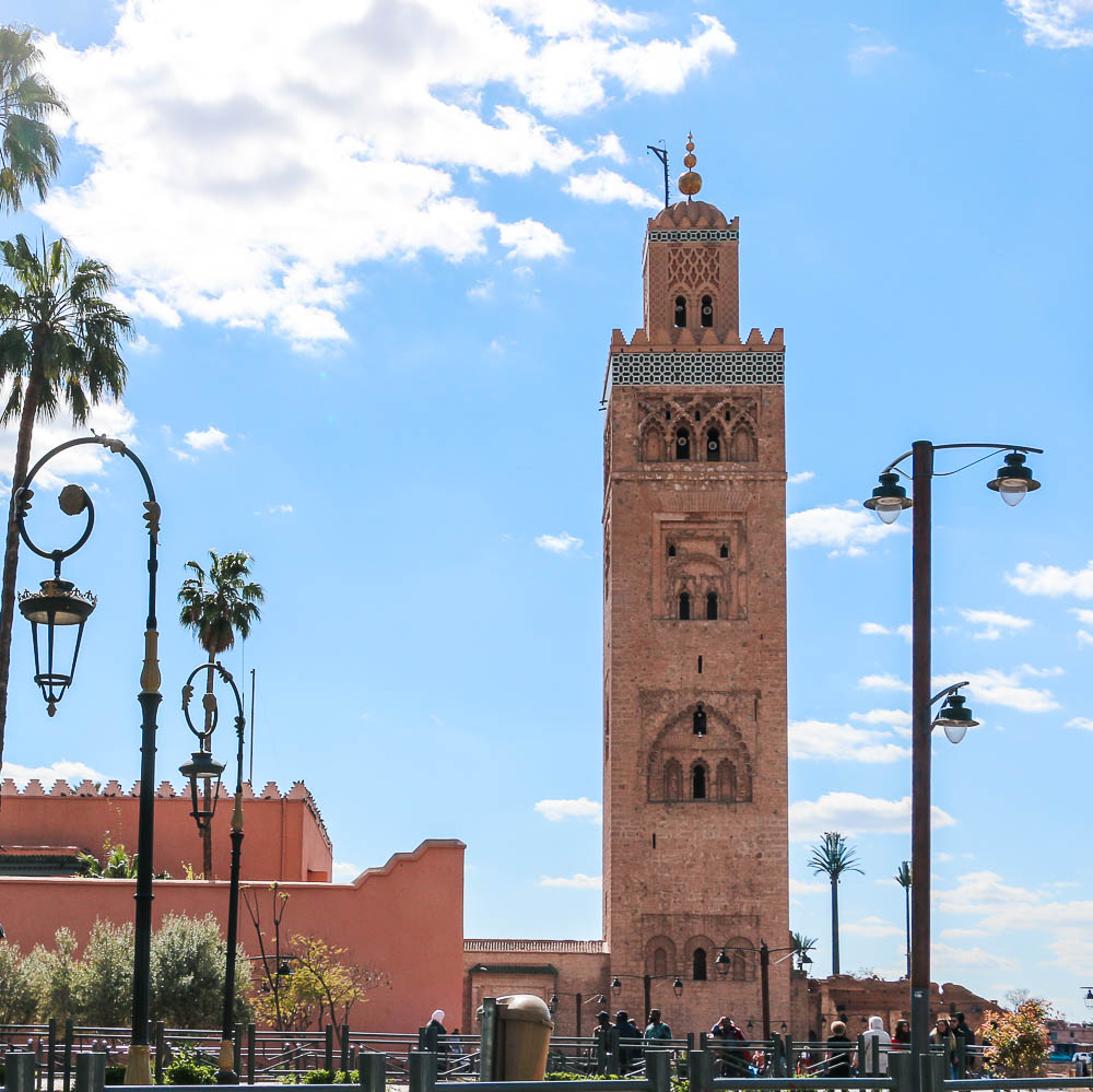 Koutoubia Mosque - Roads and Destinations, roadsanddestinations.com