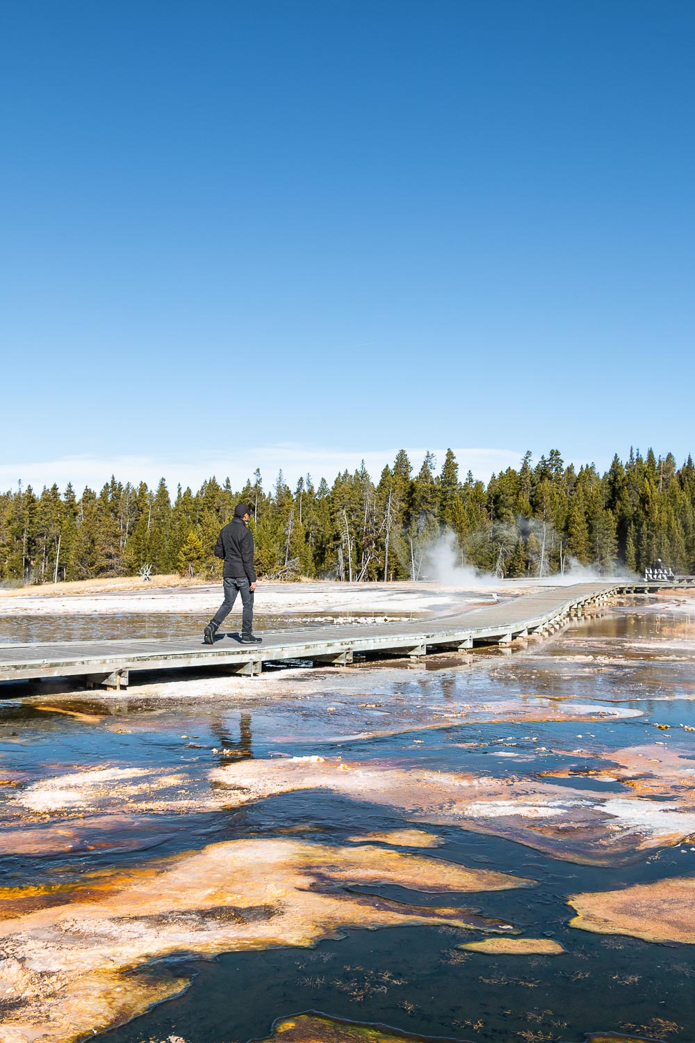 Upper Geyser Basin - Roads and Destinations. - roadsanddestinations.com