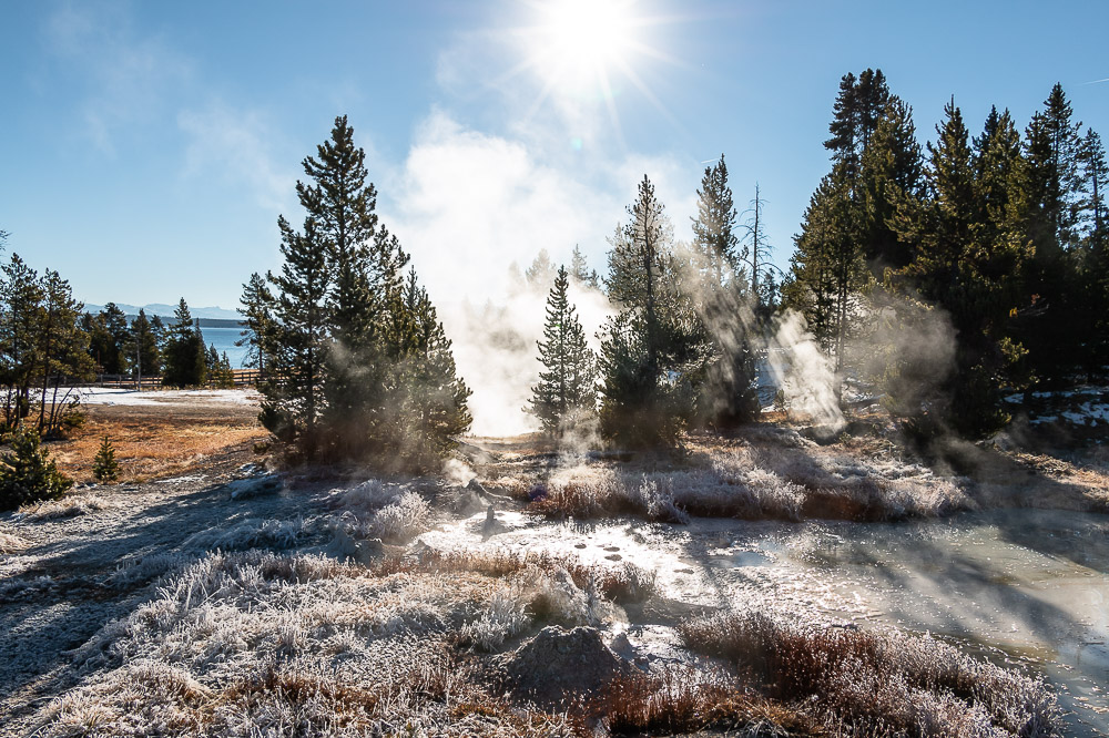 West Thumb Geyser Basin - Roads and Destinations, roadsanddestinations.com