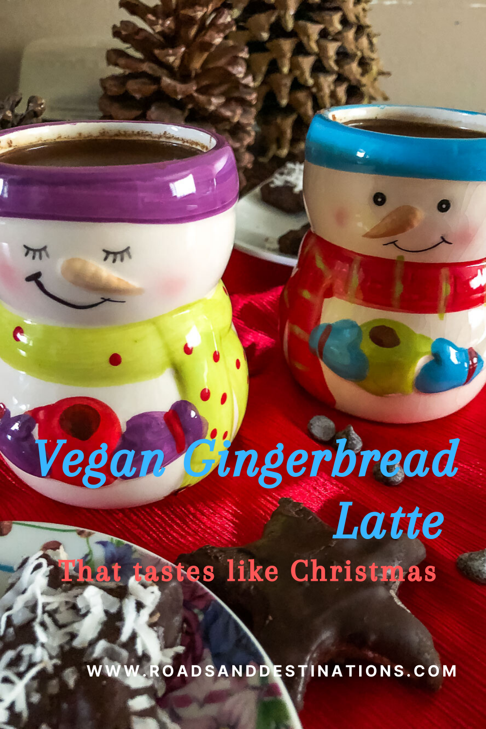 Vegan Gingerbread Latte - Roads and Destinations