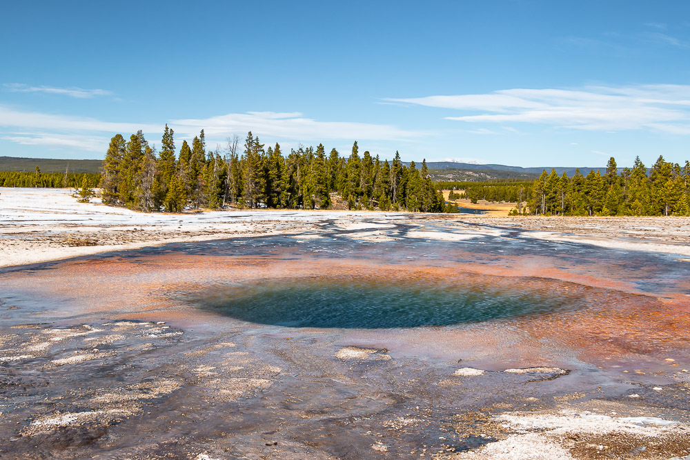 Visit Midway Geyser Basin - Roads and Destinations - - roadsanddestinations.com