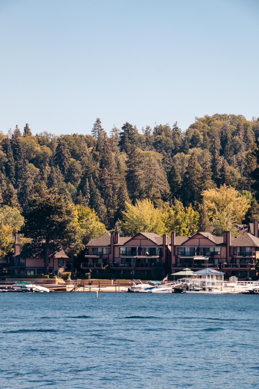 Lake Arrowhead - Roads and  Destinations