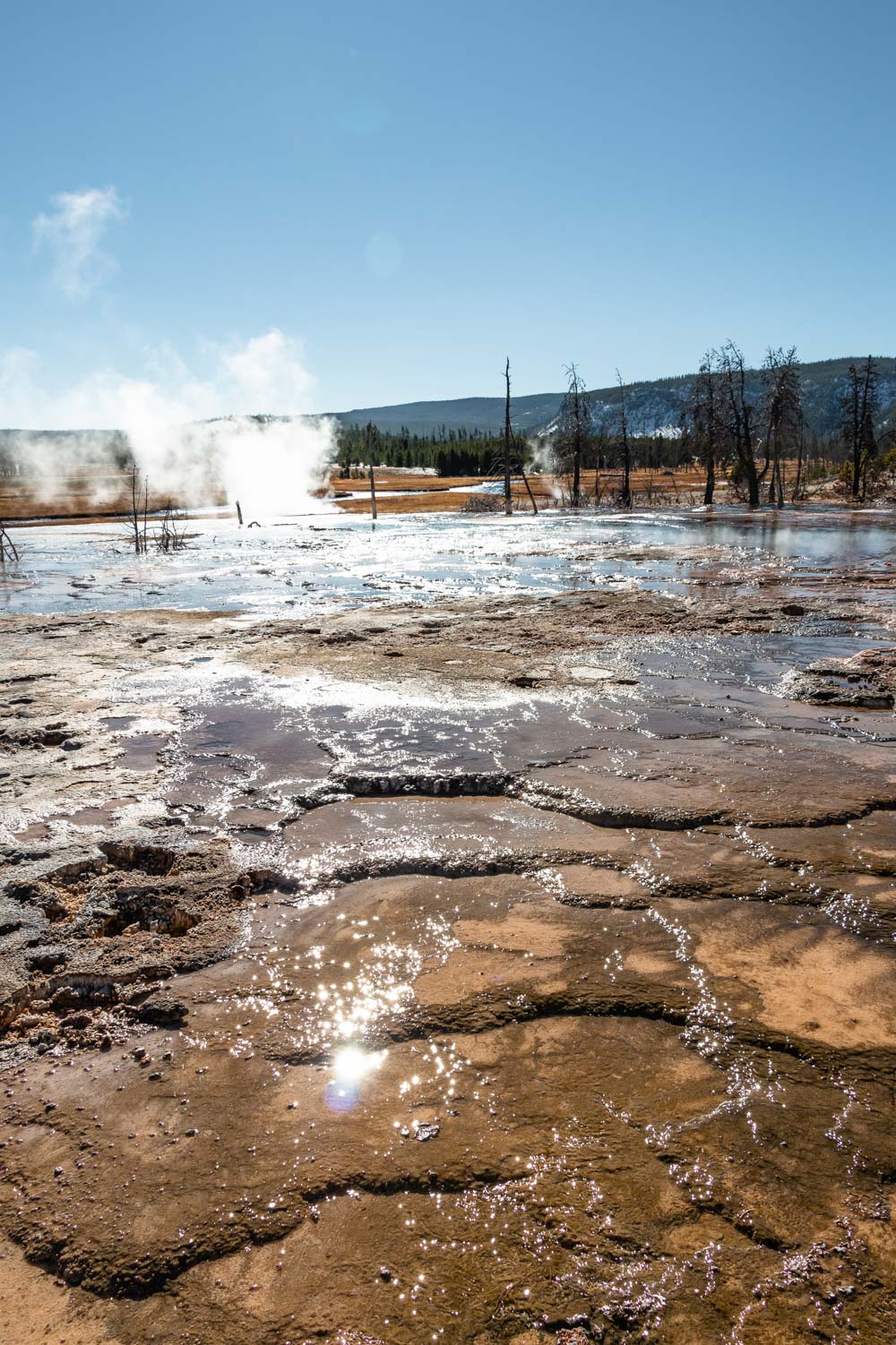 Visit Upper Geyser Basin - Roads and Destinations