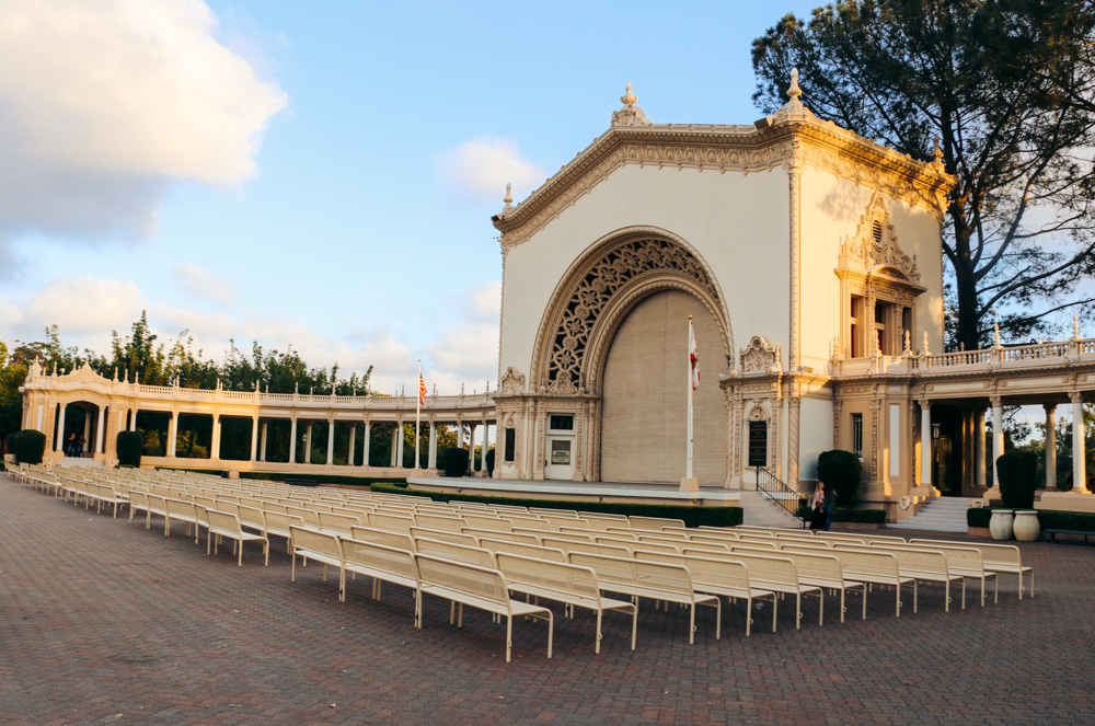 Spreckels Organ Pavilion - Roads and Destinations