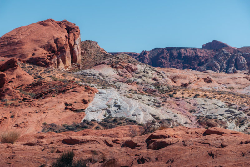 Hiking the Fire Wave Trail in Valley of Fire, Nevada - Roads and ...