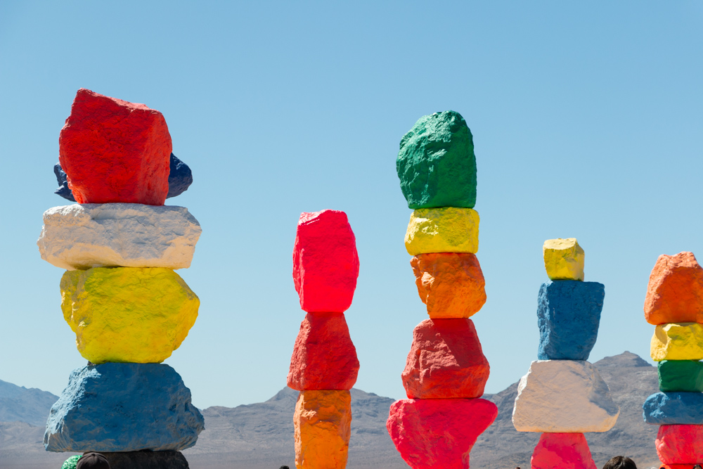 Visit Seven Magic Mountains - Roads and Destinations