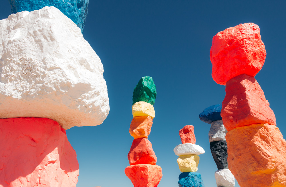 Visit Seven Magic Mountains - Roads and Destinations