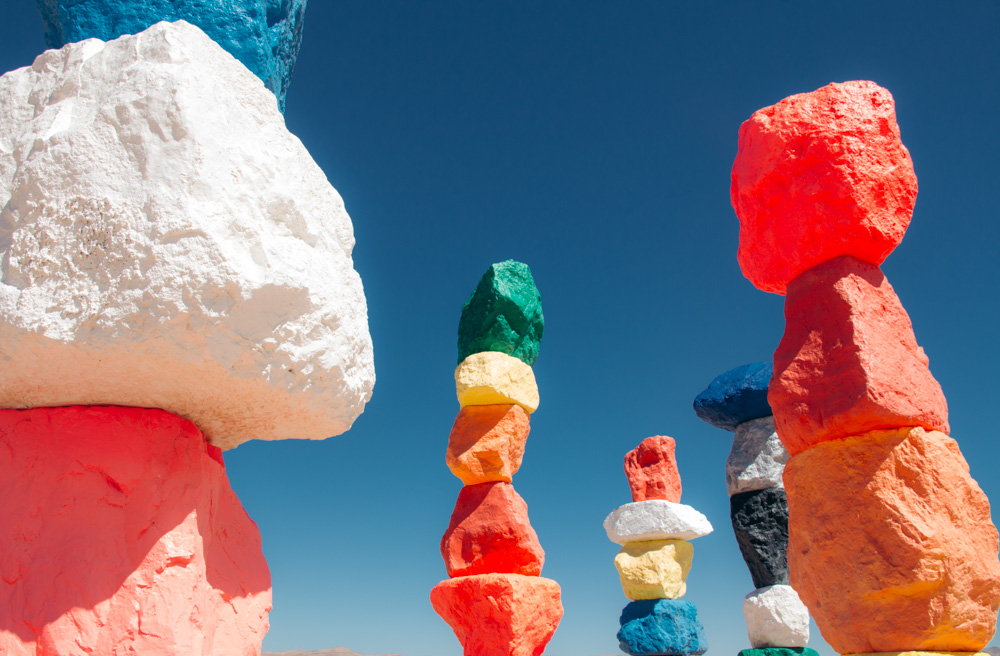 Visit Seven Magic Mountains - Roads and Destinations