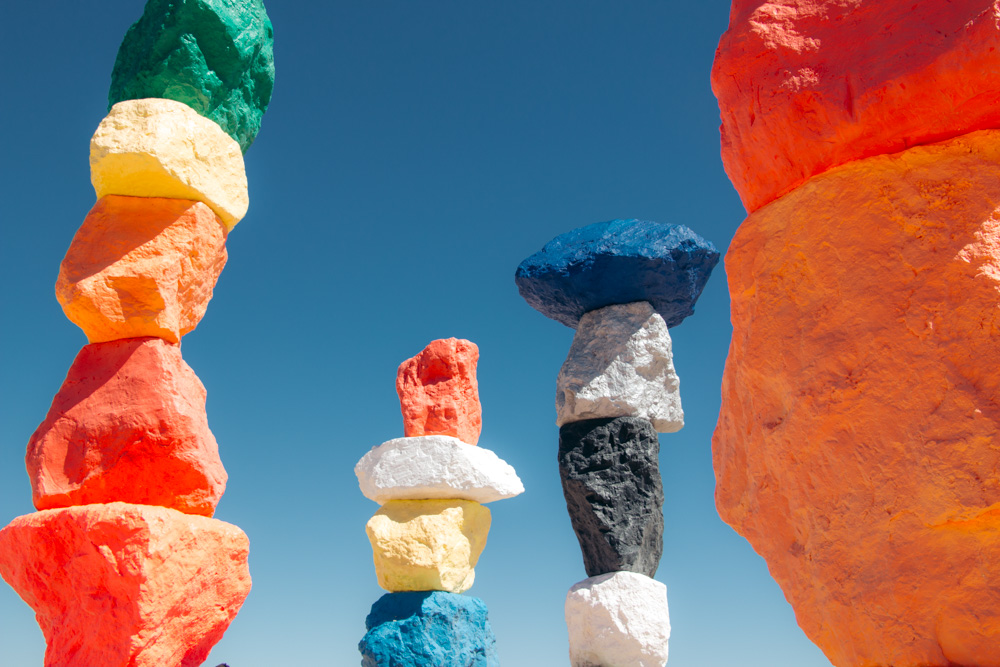 Visit Seven Magic Mountains - Roads and Destinations