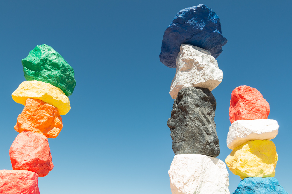 Visit Seven Magic Mountains - Roads and Destinations