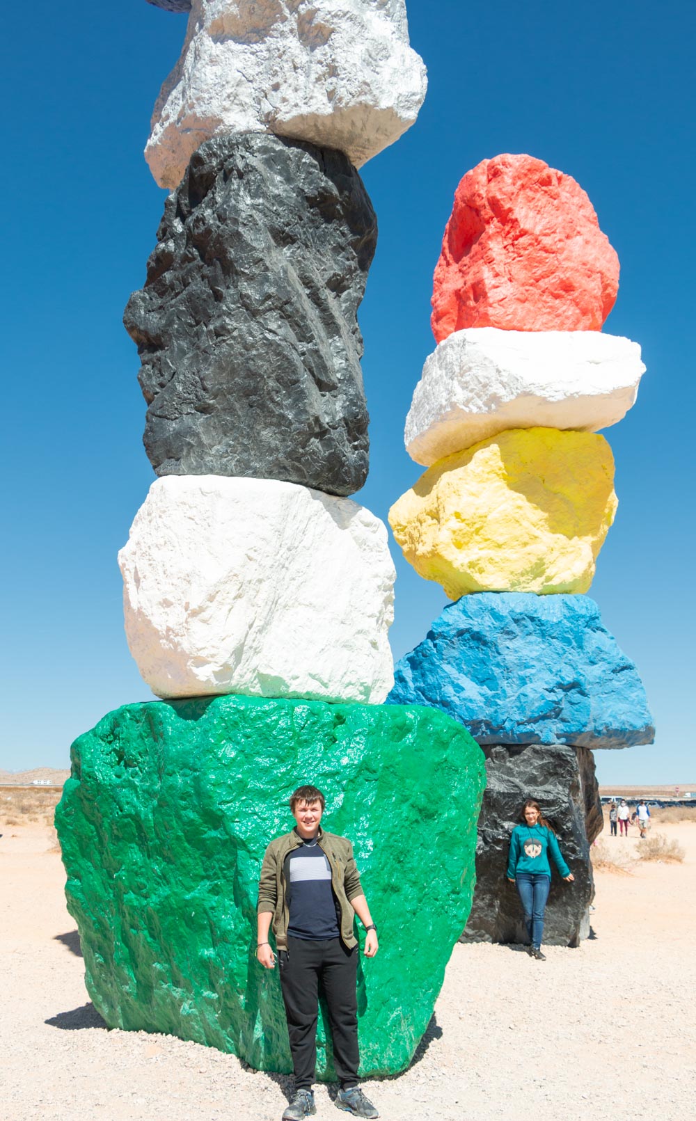 Seven Magic Mountains, Nevada - Roads and Destinations