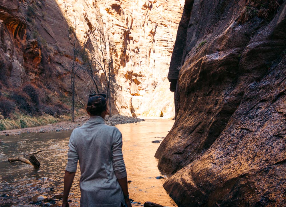 Zion Riverside Walk Trail hike - Roads and Destinations