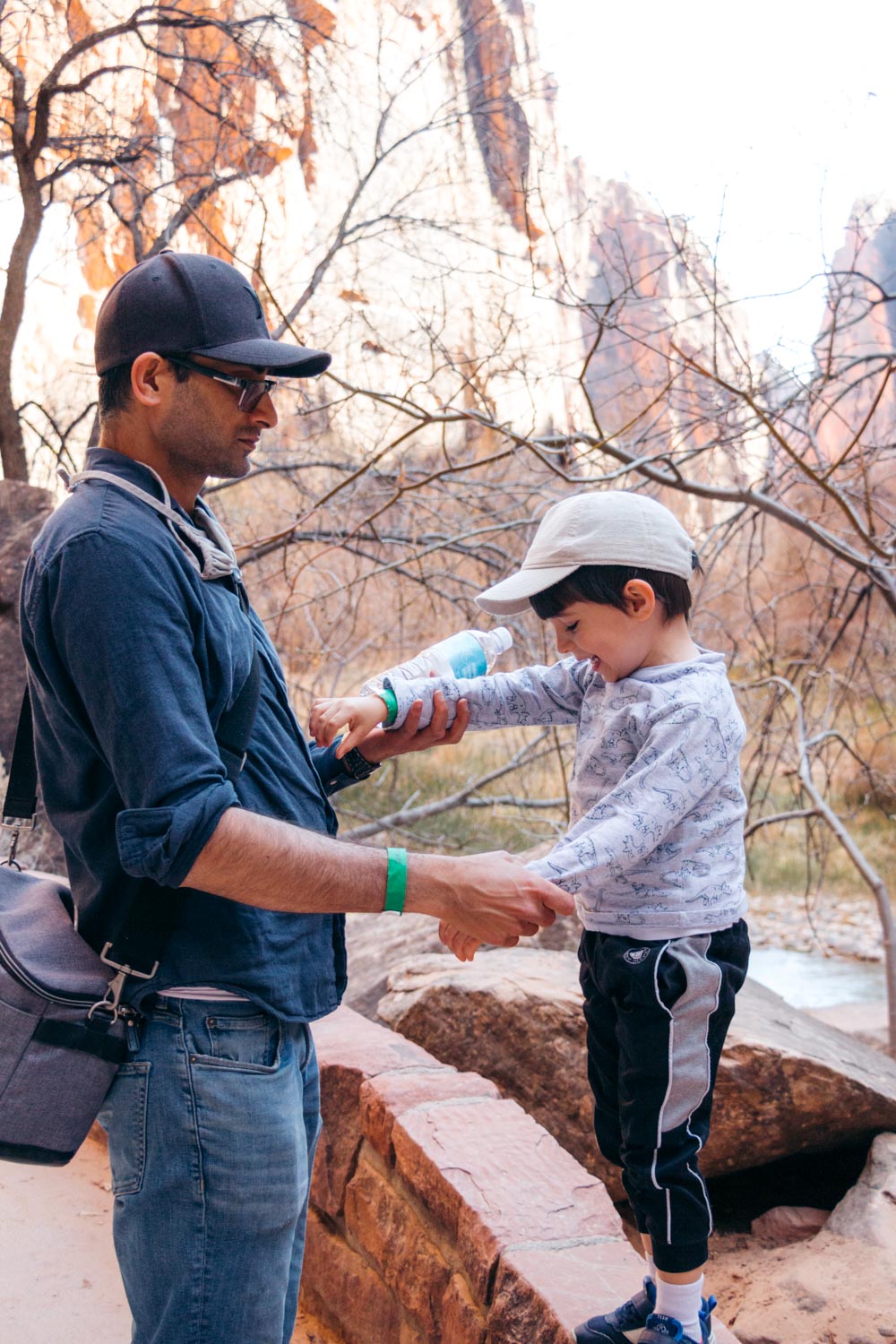 Zion Riverside Walk Trail hike - Roads and Destinations