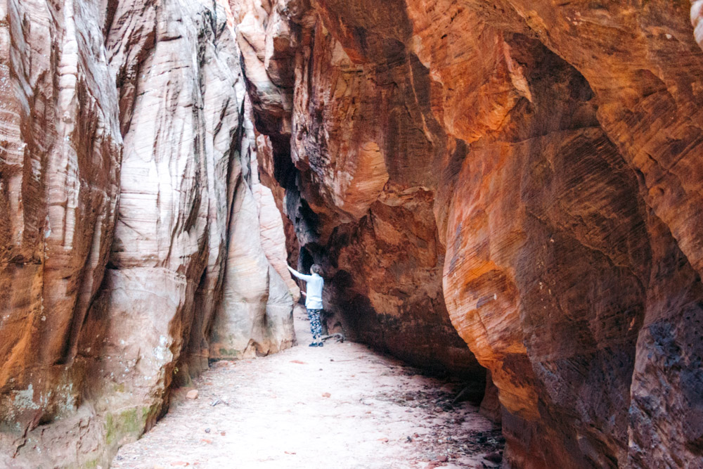 Zion Secret Trails. Shelf Canyon Hike - Roads and Destinations