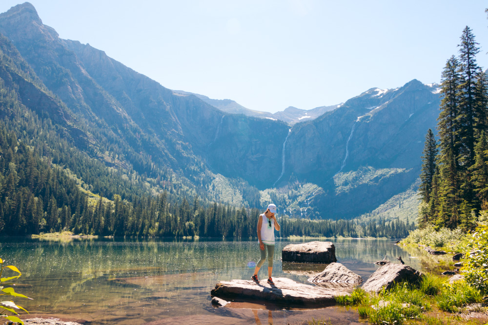 Avalanche Lake Hike via the Trail of the Cedars - Roads and Destinations