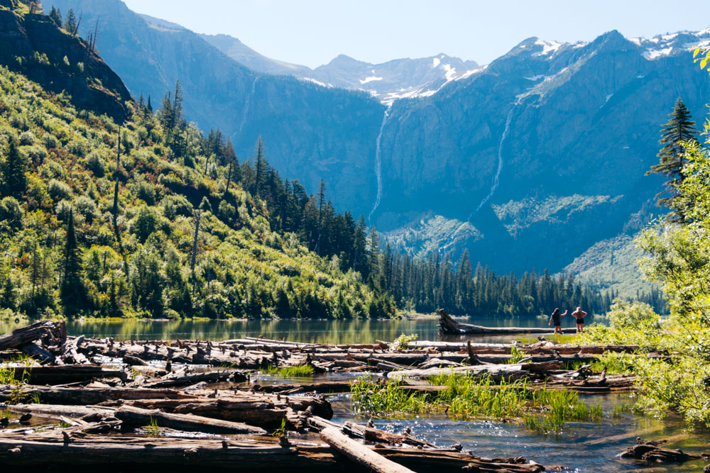 Avalanche Lake Hike via the Trail of the Cedars - Roads and Destinations