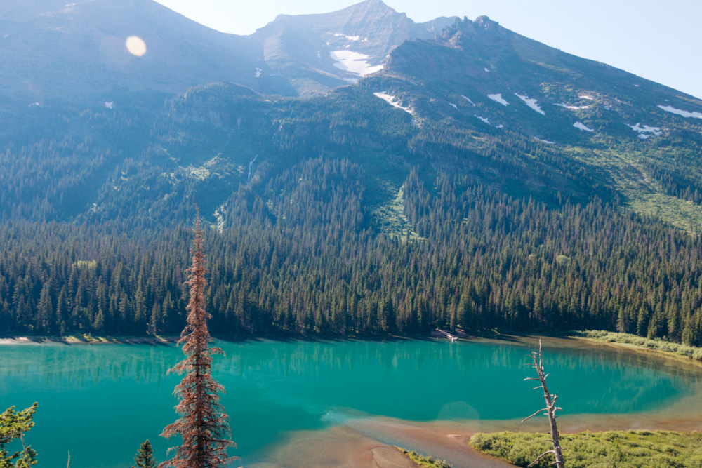 Day in Many Glacier - Roads and Destinations