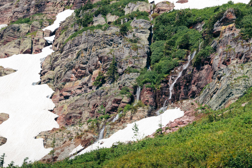 Day in Many Glacier - Roads and Destinations