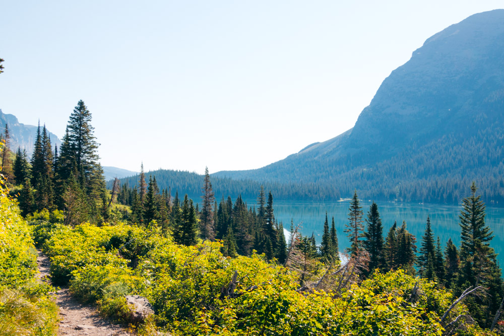 Day in Many Glacier - Roads and Destinations