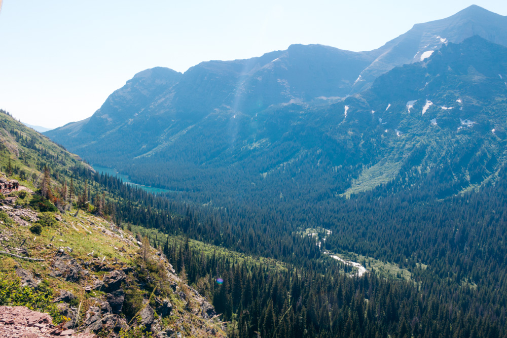 Day in Many Glacier - Roads and Destinations