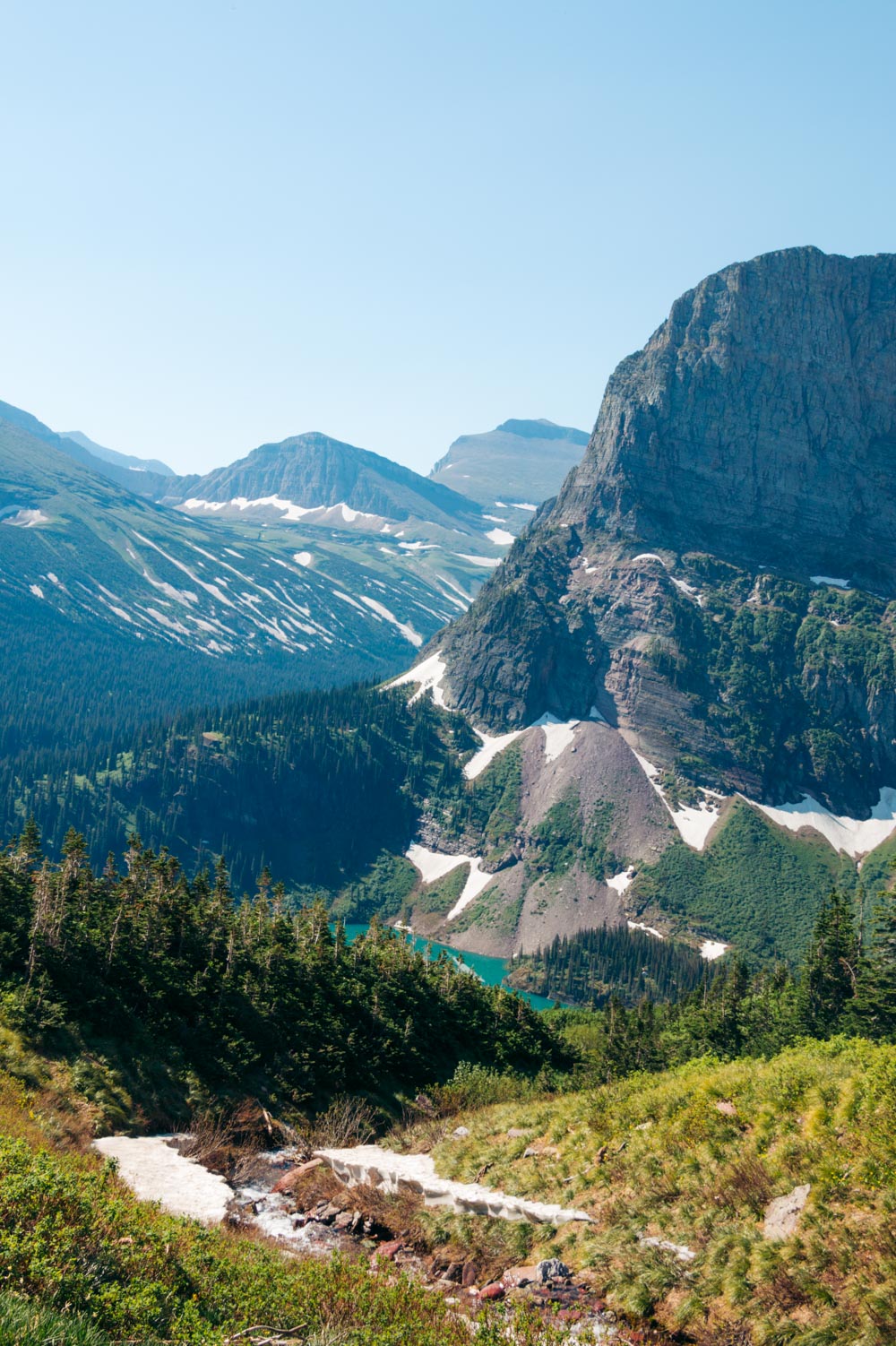 Day in Many Glacier - Roads and Destinations