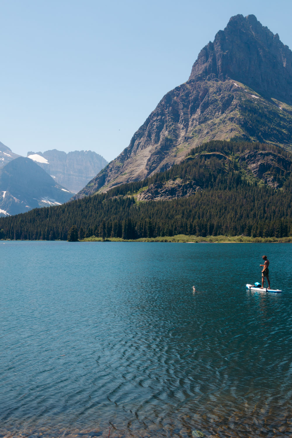 Day in Many Glacier - Roads and Destinations