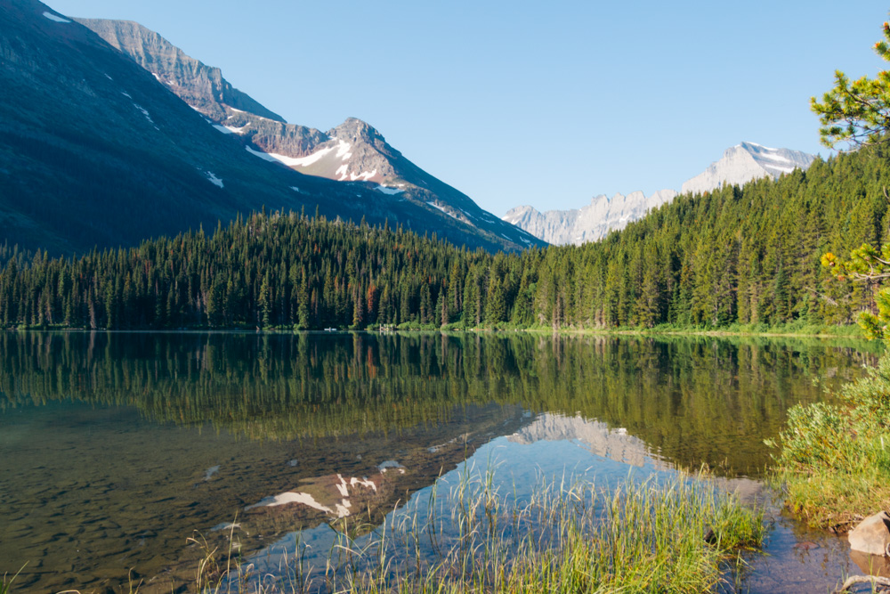 Day in Many Glacier - Roads and Destinations