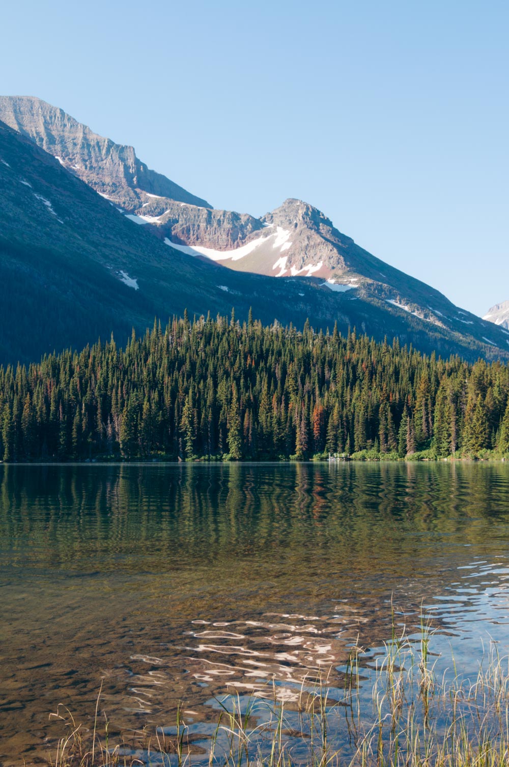 Day in Many Glacier - Roads and Destinations