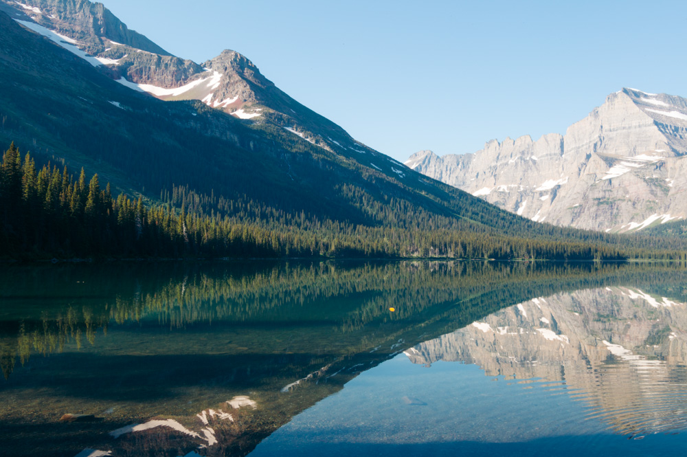 Day in Many Glacier - Roads and Destinations