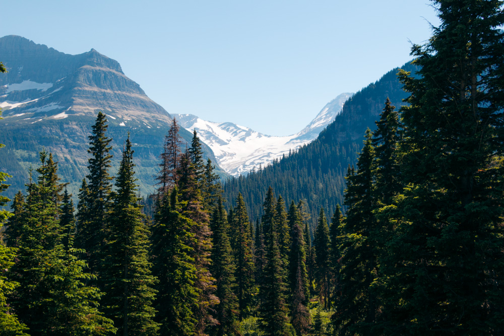 Glacier National Park Travel Guide, Visit 5 Main Sections - Roads and Destinations